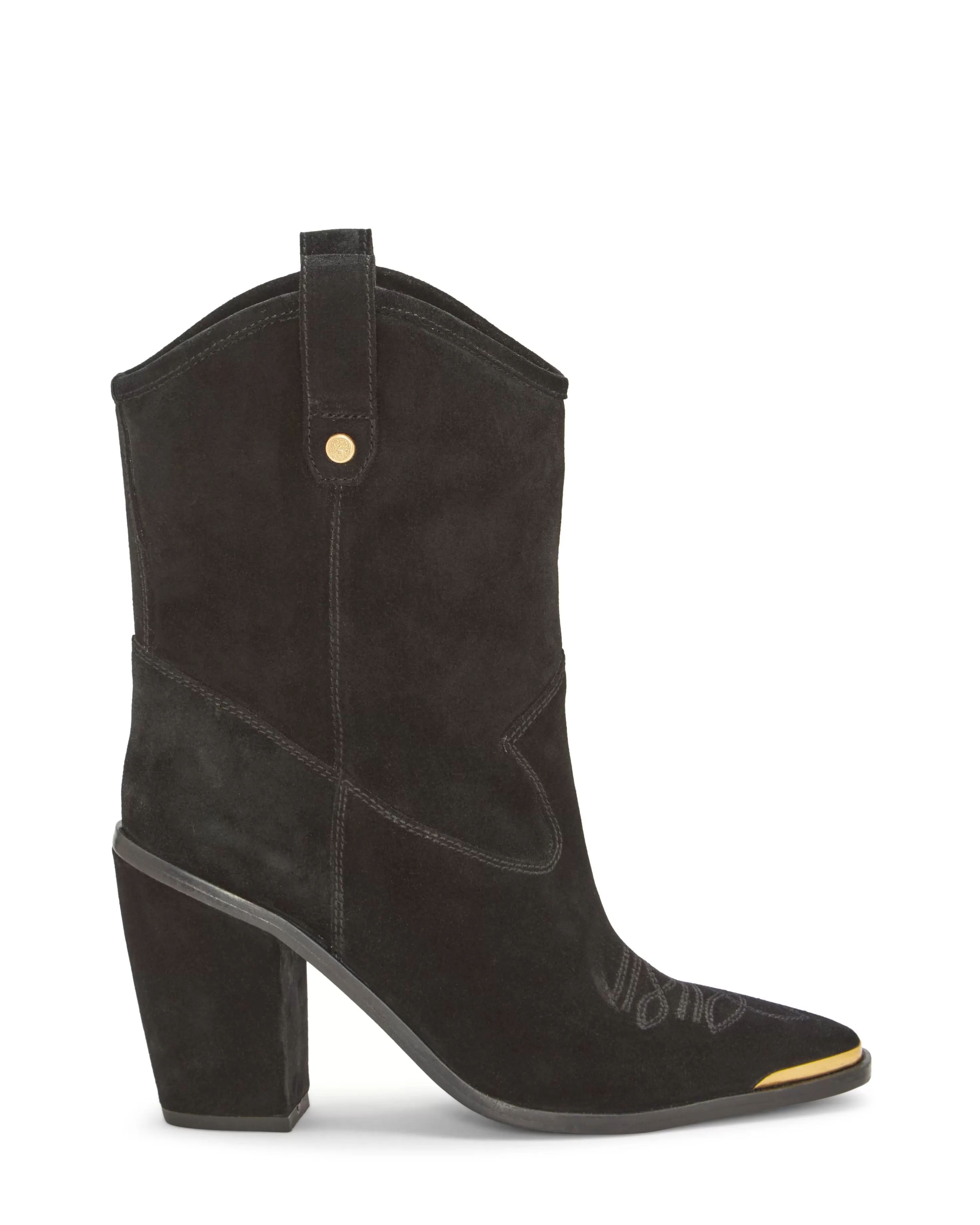 Vince Camuto Abel Western Boot Black Cheap