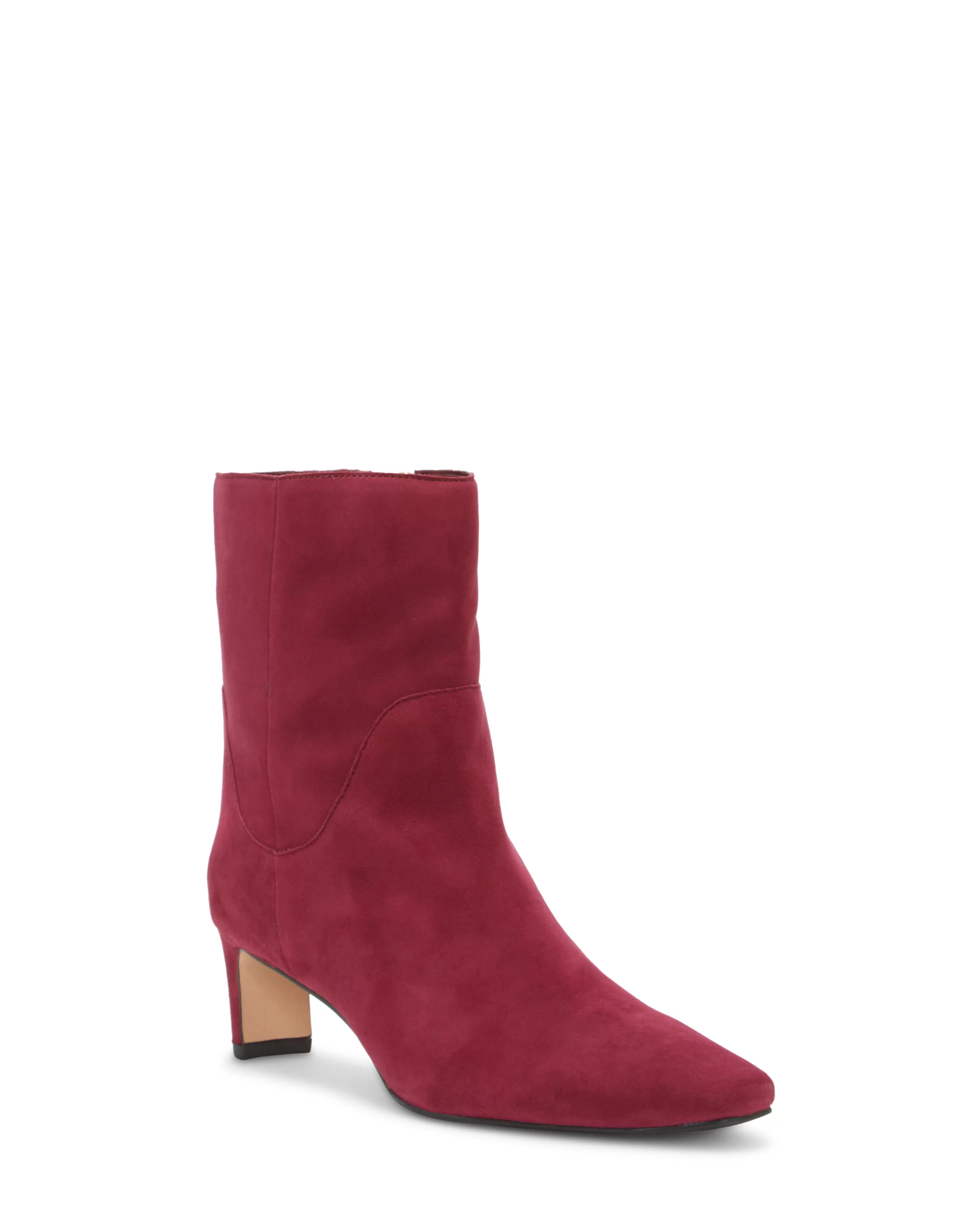 Vince Camuto Amariah Kitten Heel Bootie Chianti Best Sale