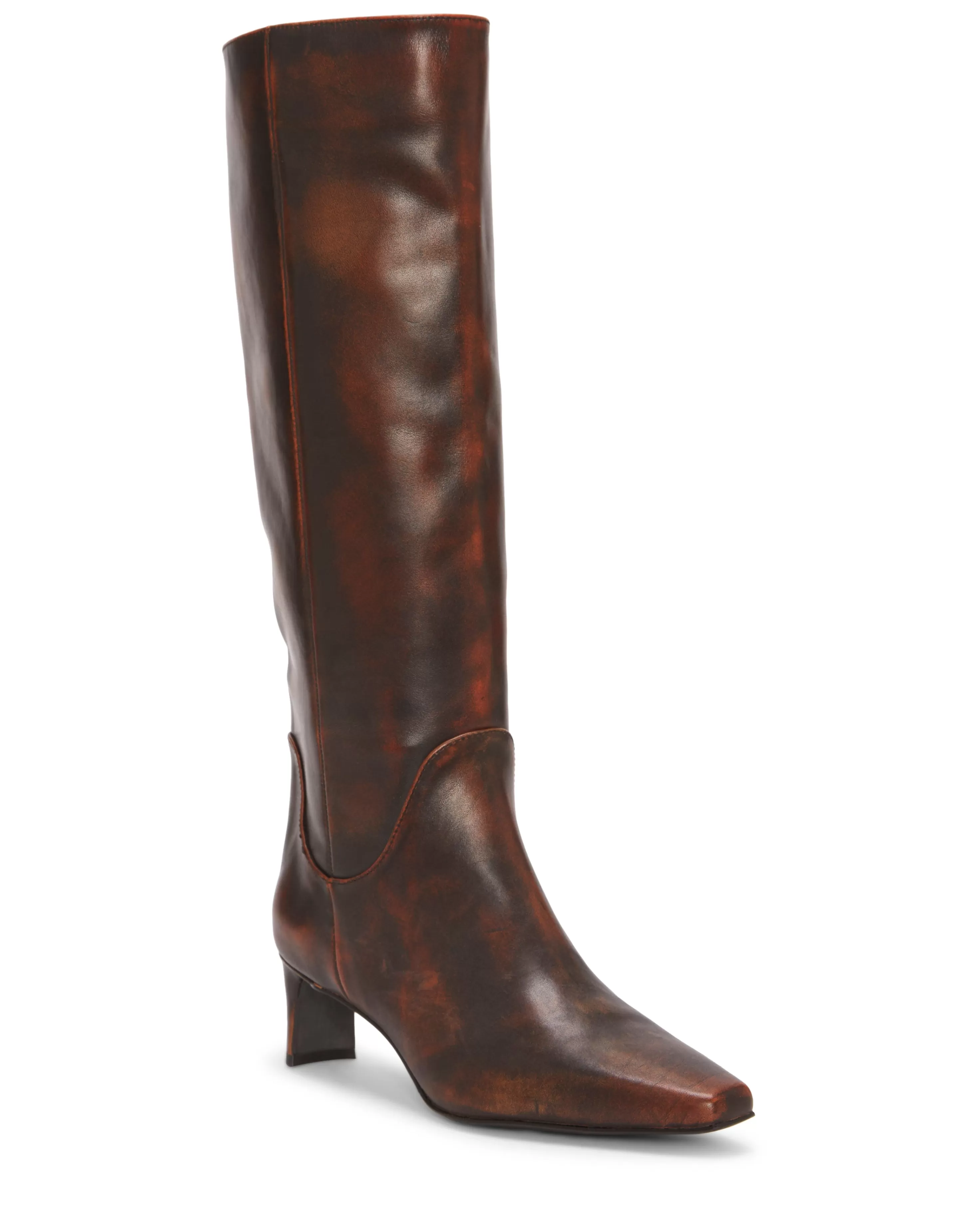 Vince Camuto Avriah Knee High Boot Dark Caramel Outlet