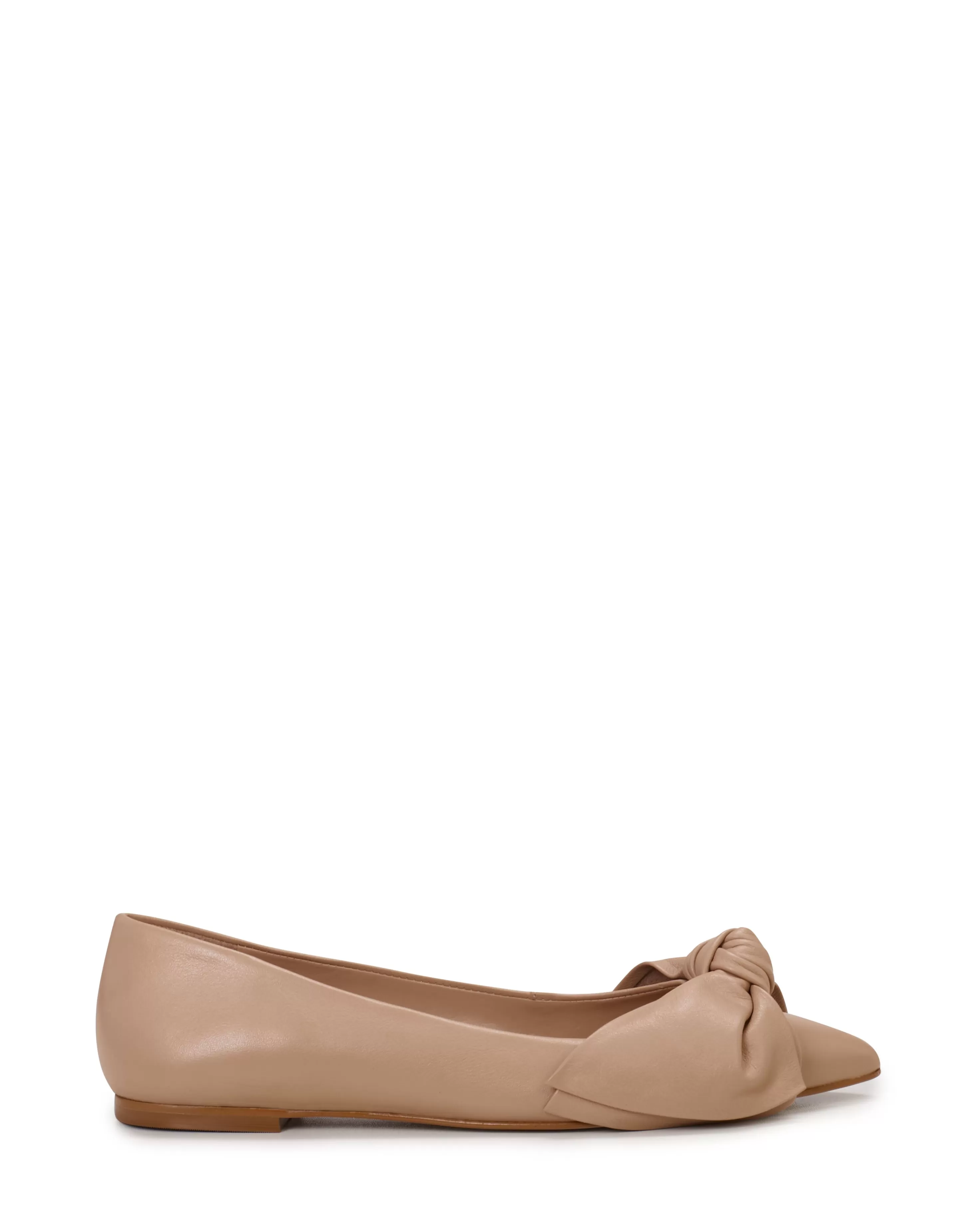 Vince Camuto Bowmel Ballet Flat Cream Tan Discount