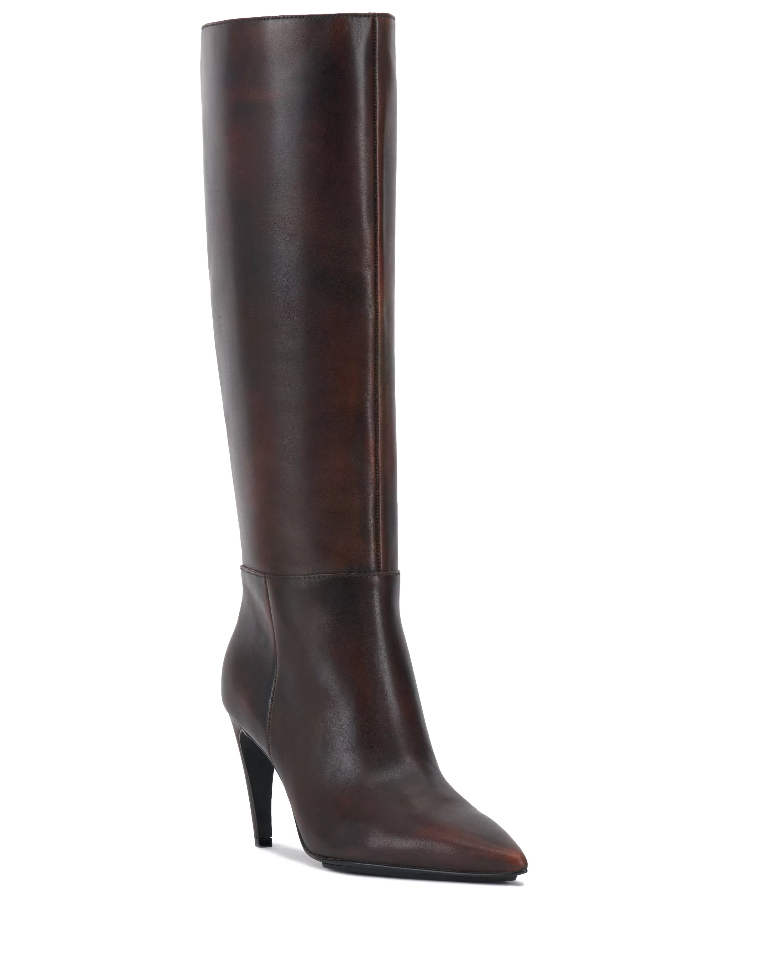 Vince Camuto Brigitte Knee High Boot Dark Caramel Best Sale