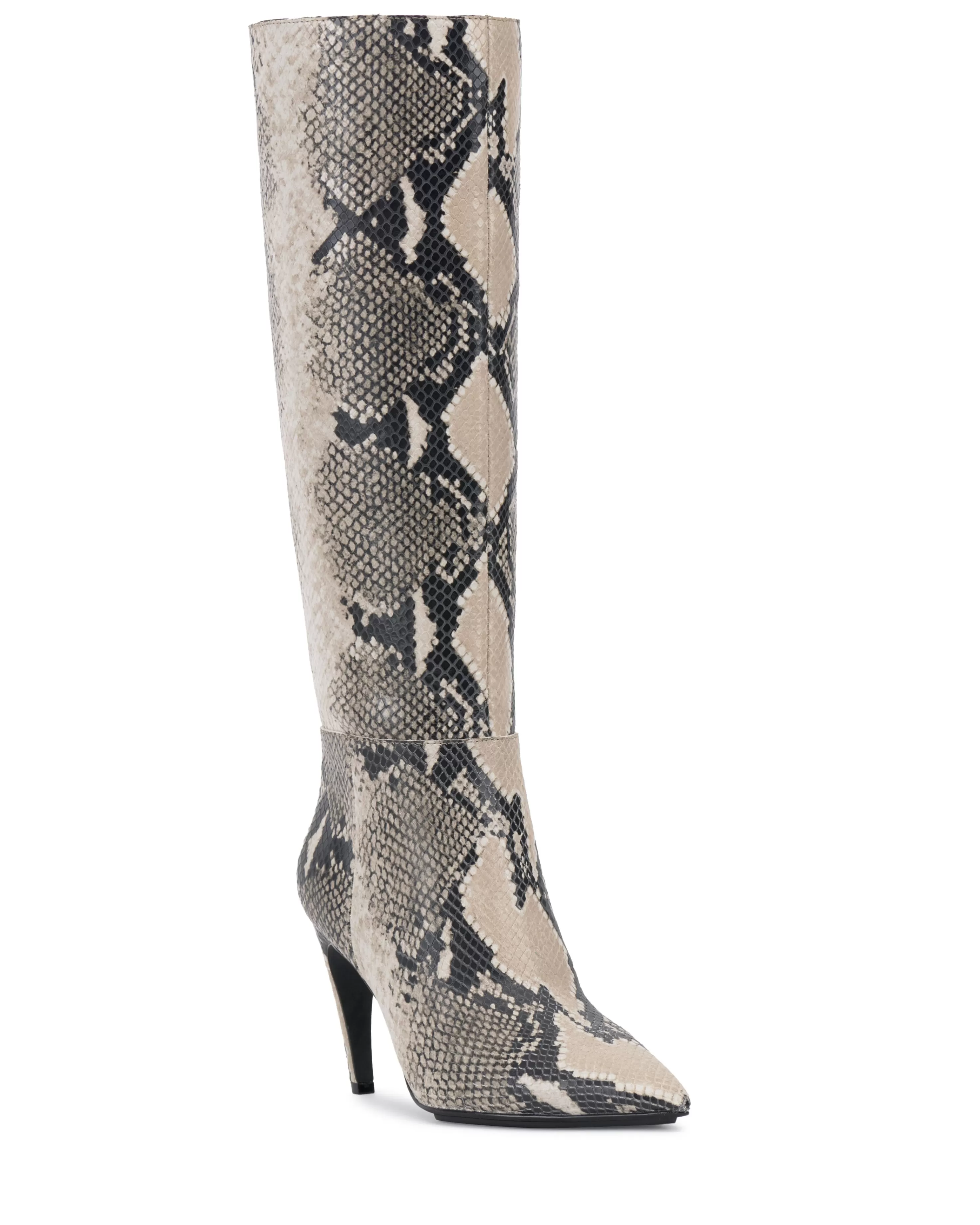 Vince Camuto Brigitte Knee High Boot Ivory Multi Sale