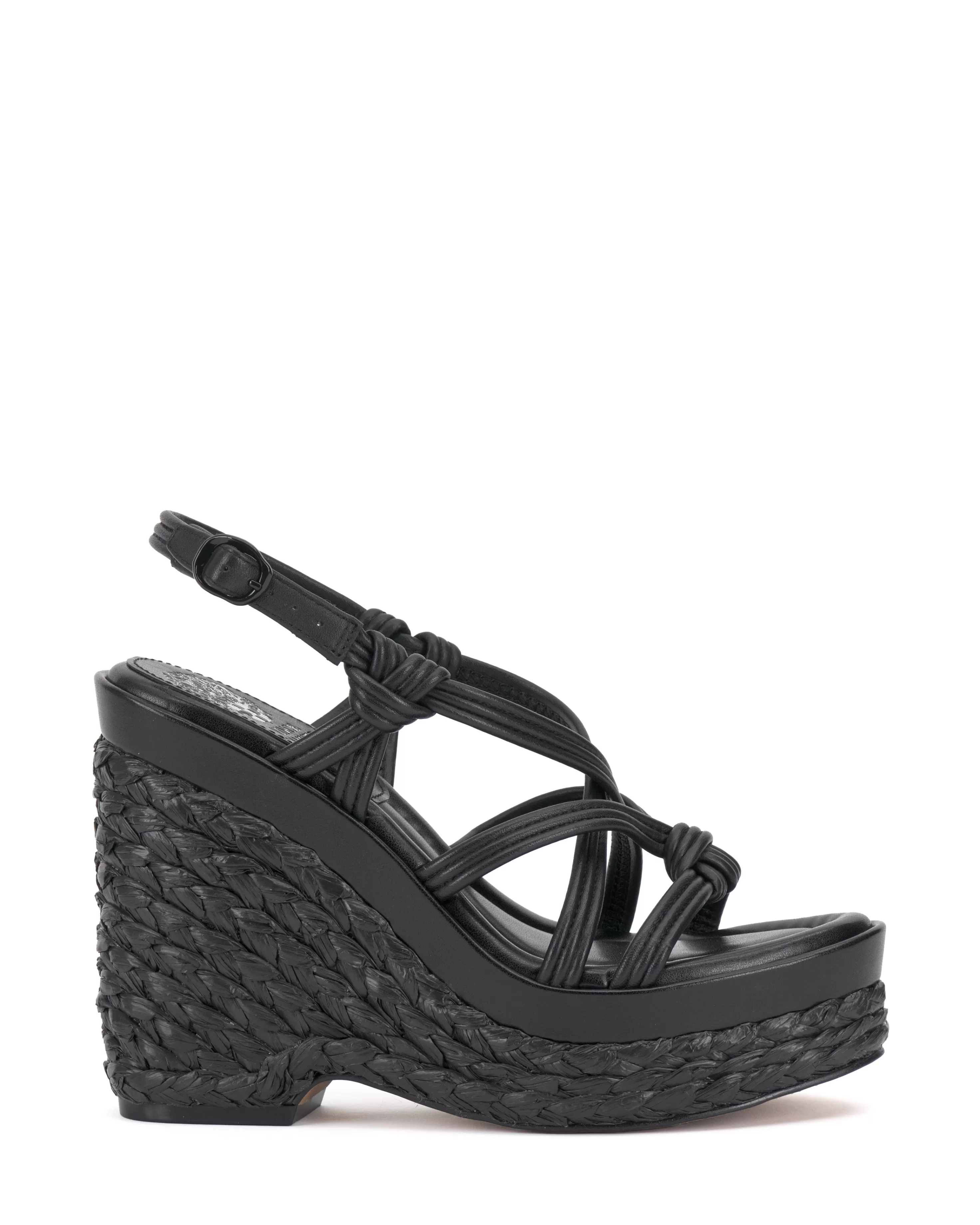 Vince Camuto Delyna Platform Wedge Sandal Black Store