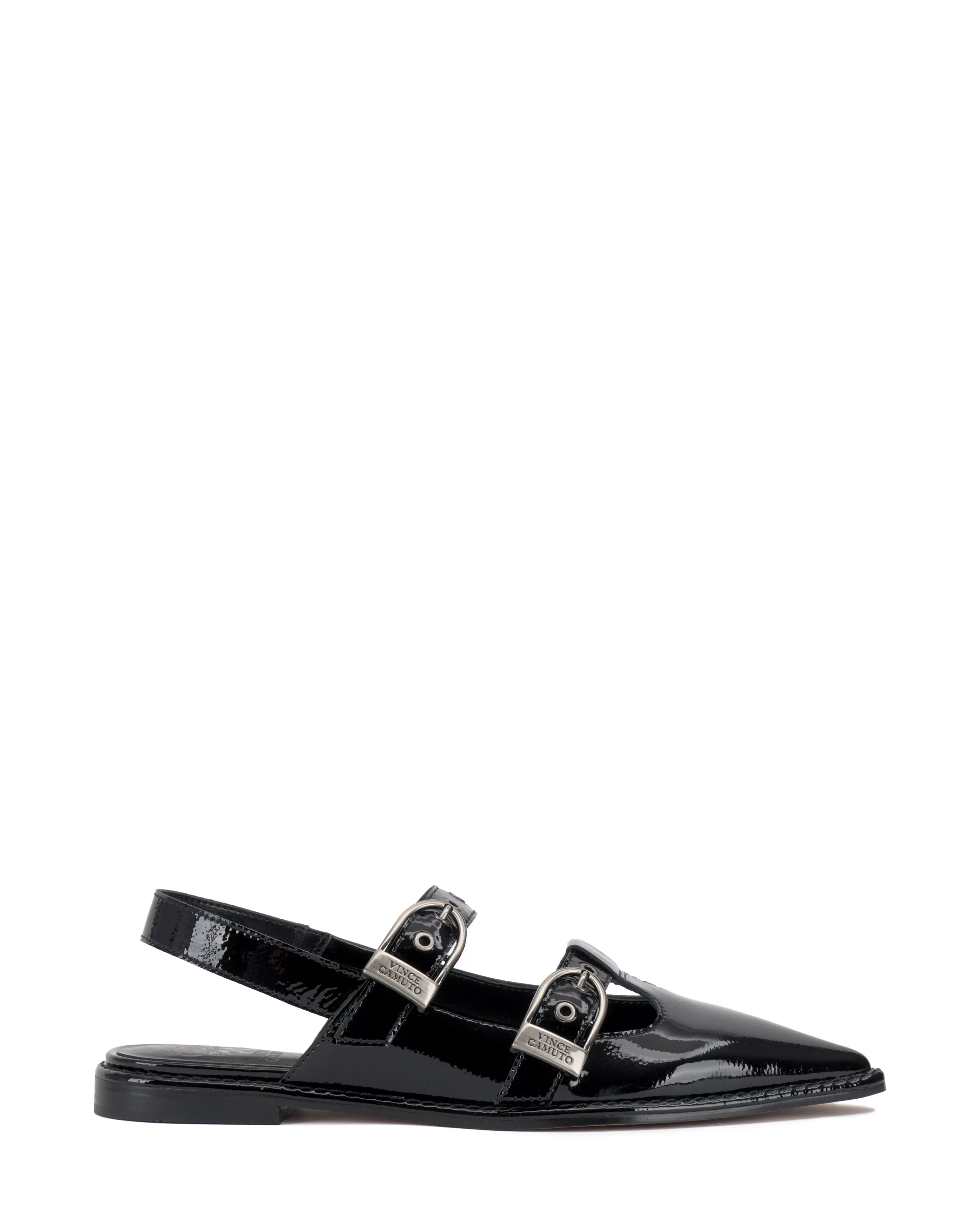 Vince Camuto Faye Flat Black Best Sale