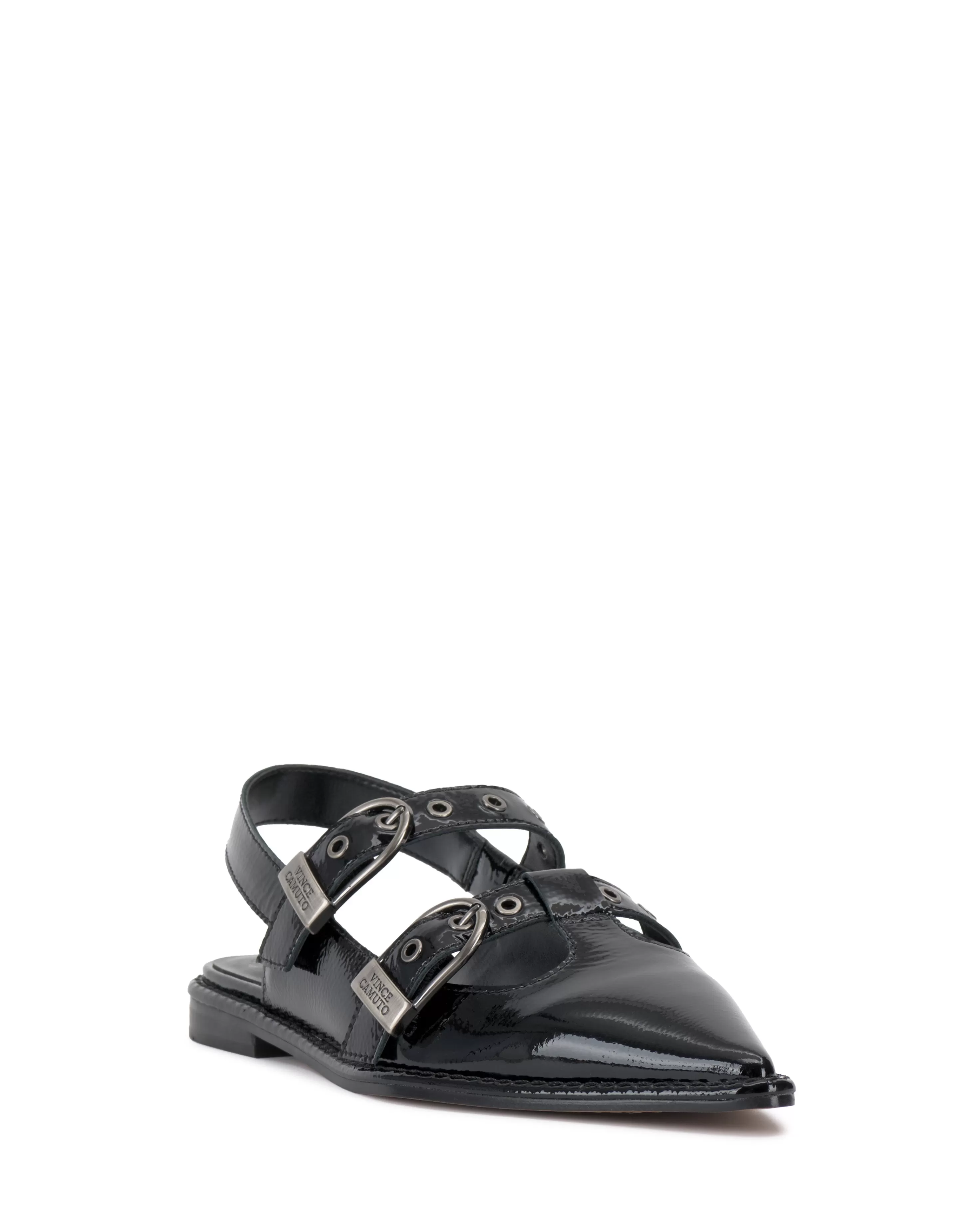 Vince Camuto Faye Flat Black Best Sale