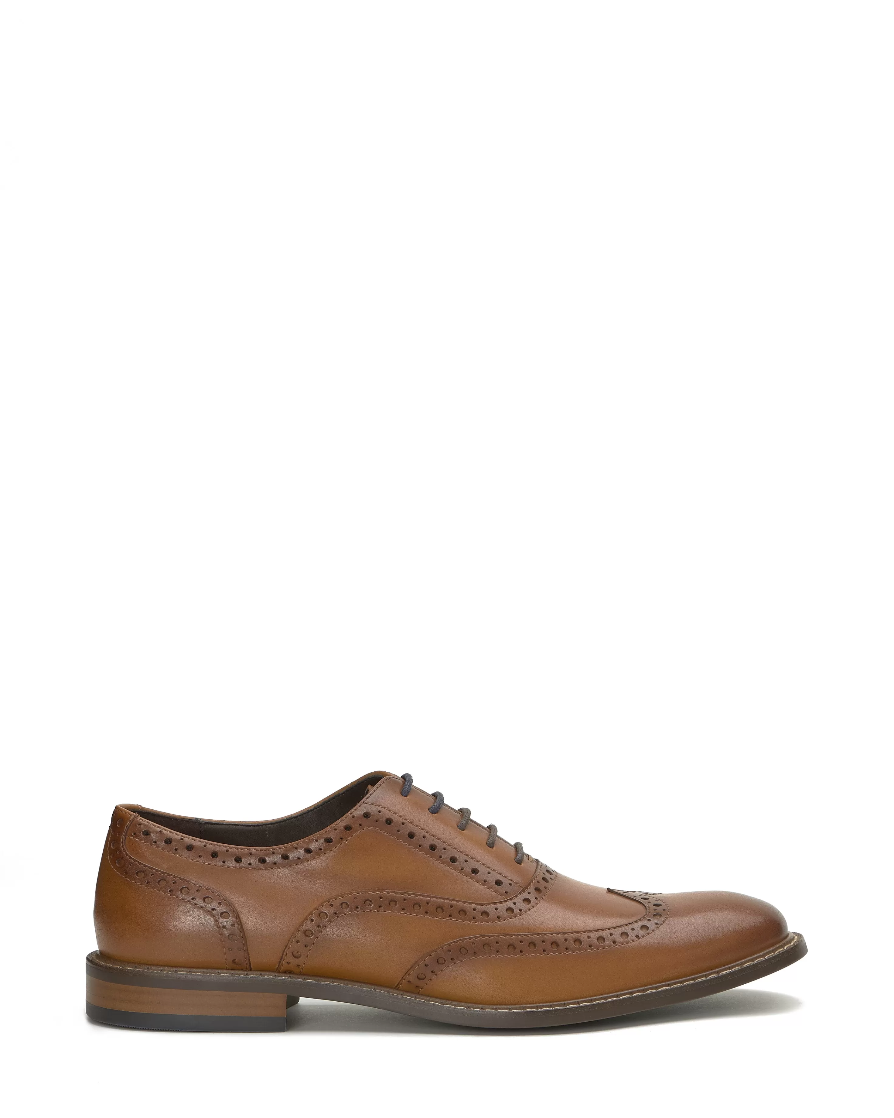 Vince Camuto Men's Lazzarp Wingtip Brogue Cognac/Brown Discount