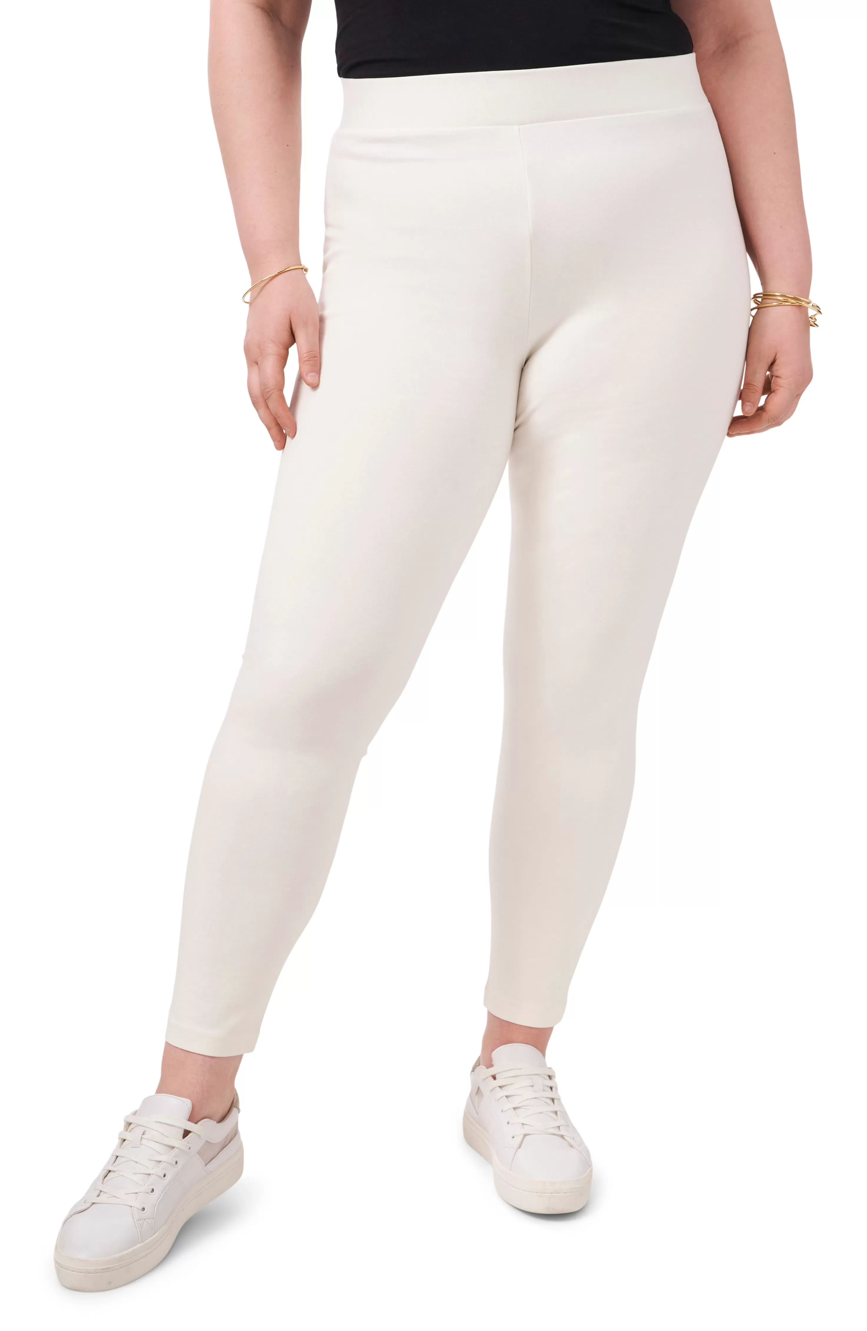 Vince Camuto Plus-Size Pull On Legging Vanilla Outlet