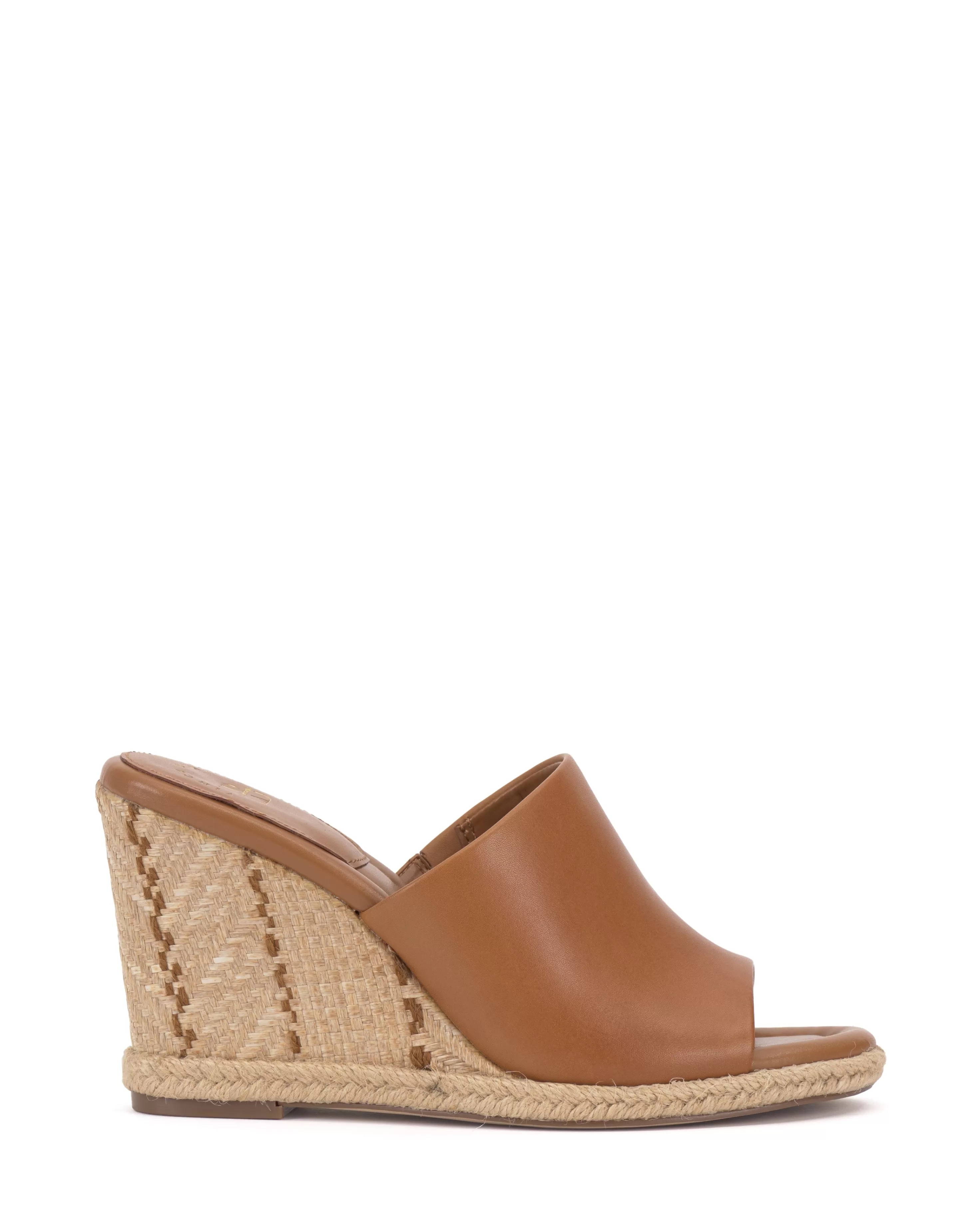 Vince Camuto X Laura Beverlin Poppy Wedge Mule Golden Walnut Outlet